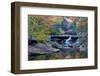 West Virginia, Babcock State Park. Glade Creek Grist Mill-Jaynes Gallery-Framed Photographic Print