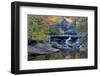 West Virginia, Babcock State Park. Glade Creek Grist Mill-Jaynes Gallery-Framed Photographic Print