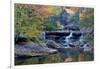West Virginia, Babcock State Park. Glade Creek Grist Mill-Jaynes Gallery-Framed Photographic Print
