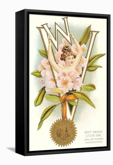 West Virginia Belle-null-Framed Stretched Canvas