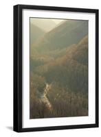 West Virginia, Blackwater Falls State Park. Mountain Sunset from Lindy Point-Jaynes Gallery-Framed Photographic Print