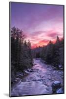 West Virginia, Blackwater Falls State Park. Sunrise on Blackwater River-Jaynes Gallery-Mounted Photographic Print