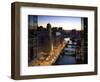 West Wacker Drive, Chicago, Illinois, USA-Walter Bibikow-Framed Photographic Print