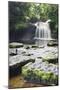 Westburton Waterfall, Westburton, Yorkshire Dales, Yorkshire, England, United Kingdom, Europe-Markus Lange-Mounted Photographic Print