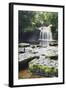 Westburton Waterfall, Westburton, Yorkshire Dales, Yorkshire, England, United Kingdom, Europe-Markus Lange-Framed Photographic Print