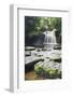 Westburton Waterfall, Westburton, Yorkshire Dales, Yorkshire, England, United Kingdom, Europe-Markus Lange-Framed Photographic Print
