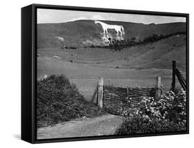 Westbury White Horse-null-Framed Stretched Canvas