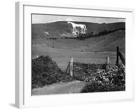 Westbury White Horse-null-Framed Photographic Print