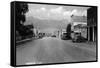 Westcliff, Colorado - Street Scene-Lantern Press-Framed Stretched Canvas