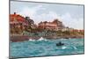 Westcliff from the Sea-Alfred Robert Quinton-Mounted Giclee Print