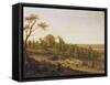 Westcombe House, Blackheath-George Lambert-Framed Stretched Canvas