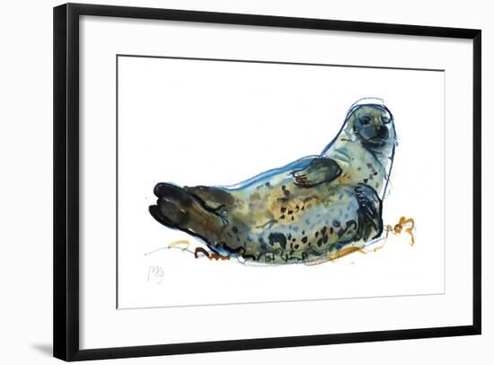 Westcove seal, 2019,-Mark Adlington-Framed Giclee Print