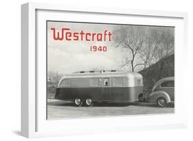 Westcraft Travel Trailer-null-Framed Art Print