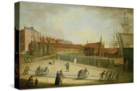 Westerdale's Yard from Saville Street-Robert Willoughby-Stretched Canvas