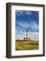 Westerhever Lighthouse, Eiderstedt Peninsula, Northern Frisia, Schleswig-Holstein, Germany-Sabine Lubenow-Framed Photographic Print