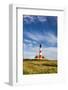 Westerhever Lighthouse, Eiderstedt Peninsula, Northern Frisia, Schleswig-Holstein, Germany-Sabine Lubenow-Framed Photographic Print
