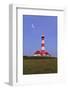 Westerhever Lighthouse, North Sea, Schleswig-Holstein, Westerheversand, Wadden Sea-Herbert Kehrer-Framed Photographic Print