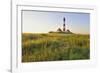 Westerhever Lighthouse, North Sea, Schleswig-Holstein, Westerheversand, Wadden Sea-Herbert Kehrer-Framed Photographic Print