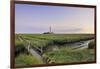 Westerhever Lighthouse, North Sea, Schleswig-Holstein, Westerheversand, Wadden Sea-Herbert Kehrer-Framed Photographic Print