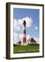 Westerheversand Lighthouse, Westerhever, Eiderstedt Peninsula, Schleswig Holstein, Germany, Europe-Markus Lange-Framed Photographic Print