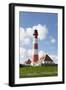 Westerheversand Lighthouse, Westerhever, Eiderstedt Peninsula, Schleswig Holstein, Germany, Europe-Markus Lange-Framed Photographic Print