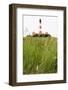 Westerheversand Lighthouse, Westerhever, Eiderstedt Peninsula, Schleswig Holstein, Germany, Europe-Markus Lange-Framed Photographic Print