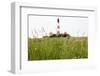 Westerheversand Lighthouse, Westerhever, Eiderstedt Peninsula, Schleswig Holstein, Germany, Europe-Markus Lange-Framed Photographic Print