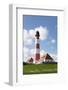 Westerheversand Lighthouse, Westerhever, Eiderstedt Peninsula, Schleswig Holstein, Germany, Europe-Markus Lange-Framed Photographic Print