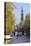 Westerkerk Church Tower by Prinsengracht Canal, Amsterdam, Netherlands, Europe-Amanda Hall-Stretched Canvas