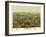 Westerly, Rhode Island - Panoramic Map-Lantern Press-Framed Art Print