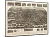 Westerly, Rhode Island - Panoramic Map-Lantern Press-Mounted Art Print