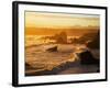 Westerly View, from Bunmahon, the Copper Coast, County Waterford, Ireland-null-Framed Photographic Print