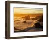 Westerly View, from Bunmahon, the Copper Coast, County Waterford, Ireland-null-Framed Photographic Print