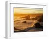 Westerly View, from Bunmahon, the Copper Coast, County Waterford, Ireland-null-Framed Photographic Print