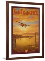 Western Air Express, San Francisco, California-Kerne Erickson-Framed Art Print