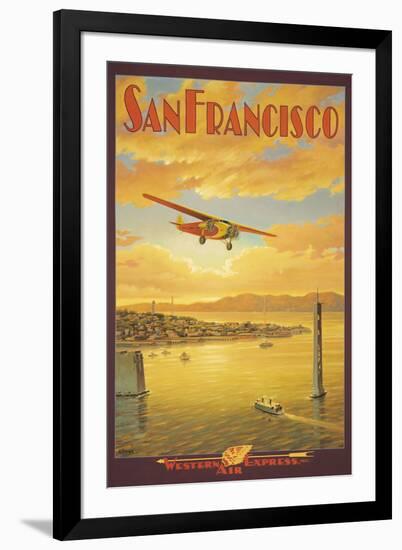 Western Air Express, San Francisco, California-Kerne Erickson-Framed Giclee Print