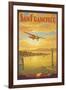 Western Air Express, San Francisco, California-Kerne Erickson-Framed Giclee Print