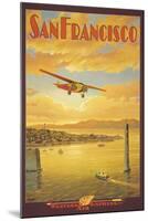 Western Air Express, San Francisco, California-Kerne Erickson-Mounted Giclee Print