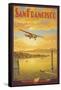 Western Air Express, San Francisco, California-Kerne Erickson-Framed Stretched Canvas