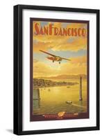 Western Air Express, San Francisco, California-Kerne Erickson-Framed Art Print