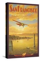 Western Air Express, San Francisco, California-Kerne Erickson-Stretched Canvas