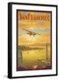 Western Air Express, San Francisco, California-Kerne Erickson-Framed Art Print