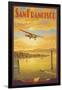 Western Air Express, San Francisco, California-Kerne Erickson-Framed Art Print