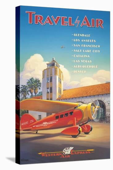 Western Air Express-Kerne Erickson-Stretched Canvas