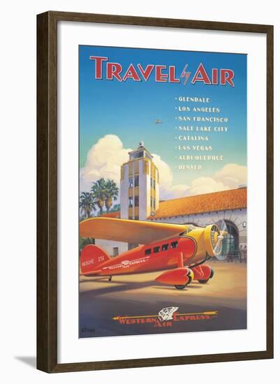Western Air Express-Kerne Erickson-Framed Art Print