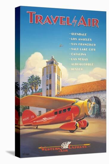 Western Air Express-Kerne Erickson-Stretched Canvas