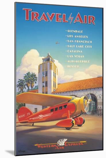 Western Air Express-Kerne Erickson-Mounted Art Print