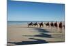 Western Australia, Broome, Cable Beach. Camel Ride on Cable Beach-Cindy Miller Hopkins-Mounted Photographic Print