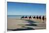 Western Australia, Broome, Cable Beach. Camel Ride on Cable Beach-Cindy Miller Hopkins-Framed Photographic Print