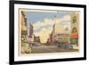 Western Avenue, Muskegon, Michigan-null-Framed Premium Giclee Print